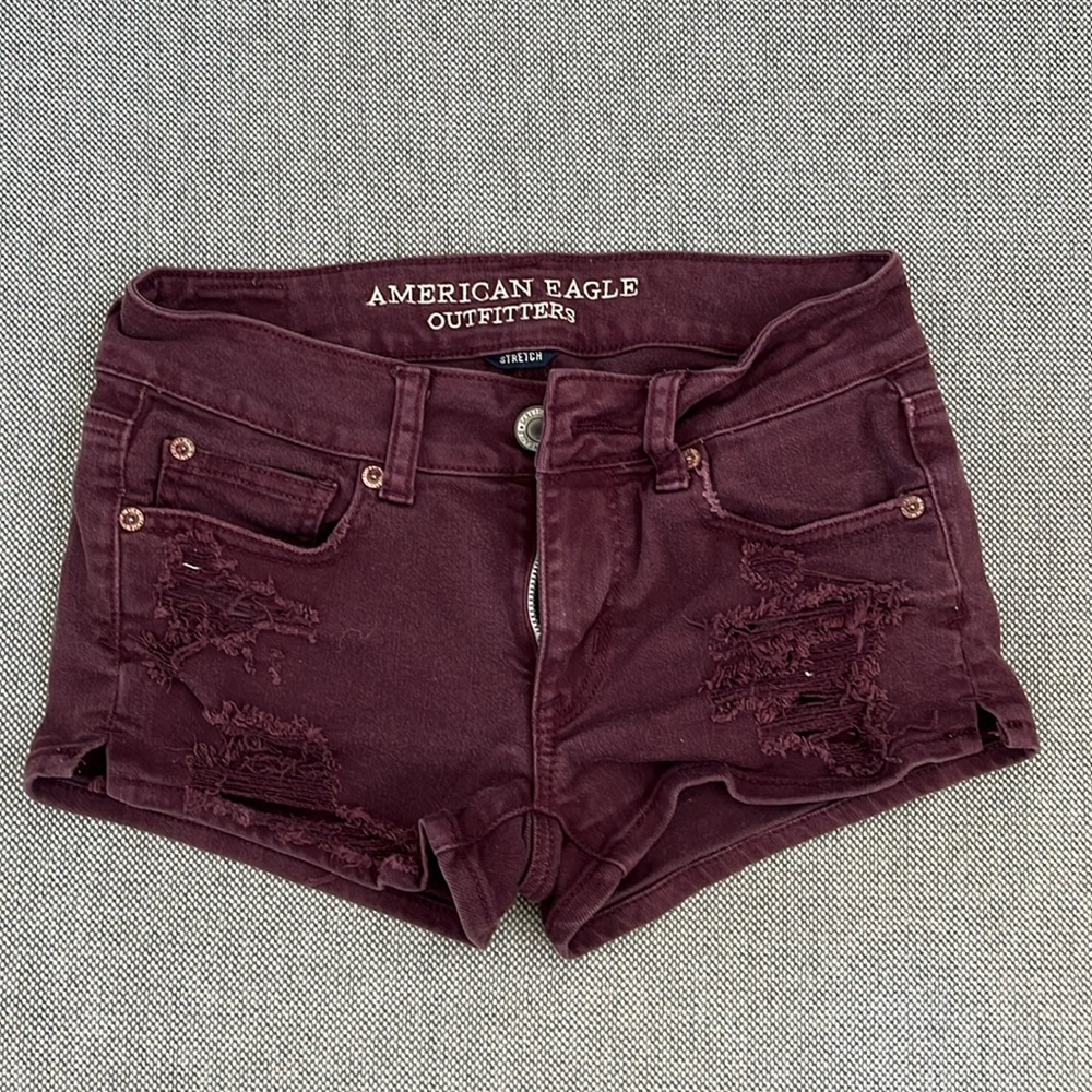 American eagle low rise shorts